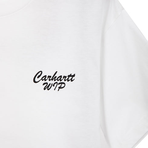 Carhartt WIP S/S Friendship T-Shirt White/Black I033638 Degli Uberti